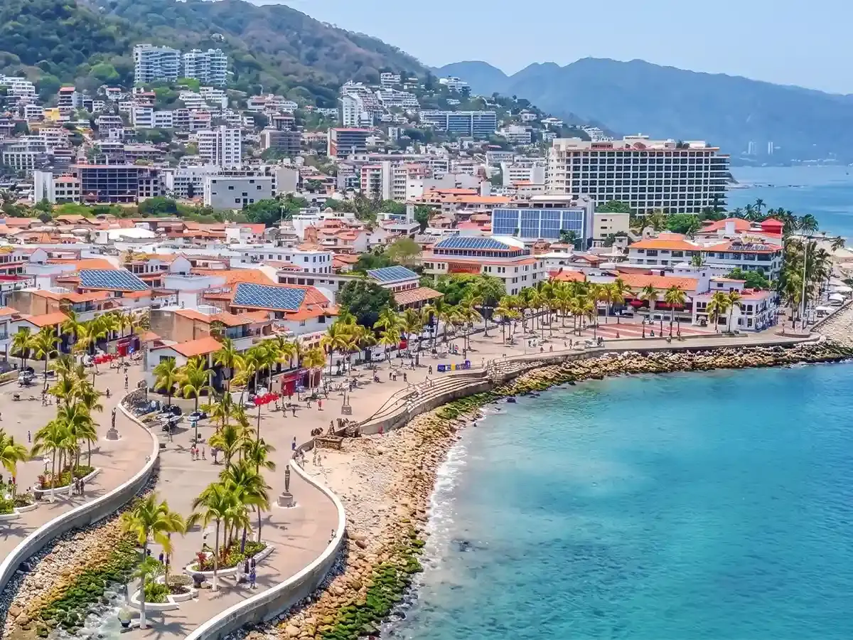 Vista panorámica de Puerto Vallarta