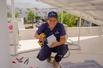 Valle Dorado solar installation